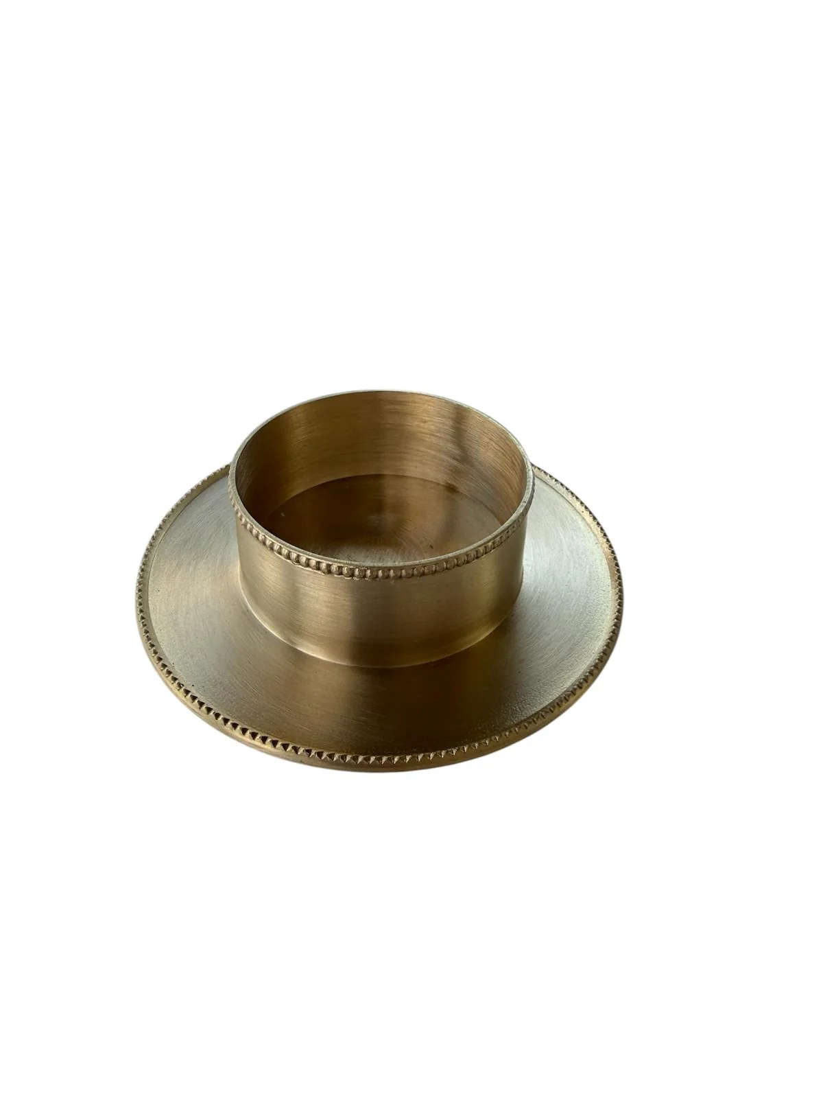 Gold Metal Candle Holder – Handmade in Germany